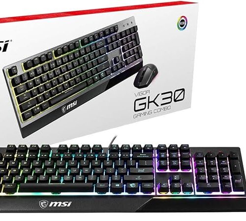 【鍵盤滑鼠組】MSI VIGOR GK30 COMBO